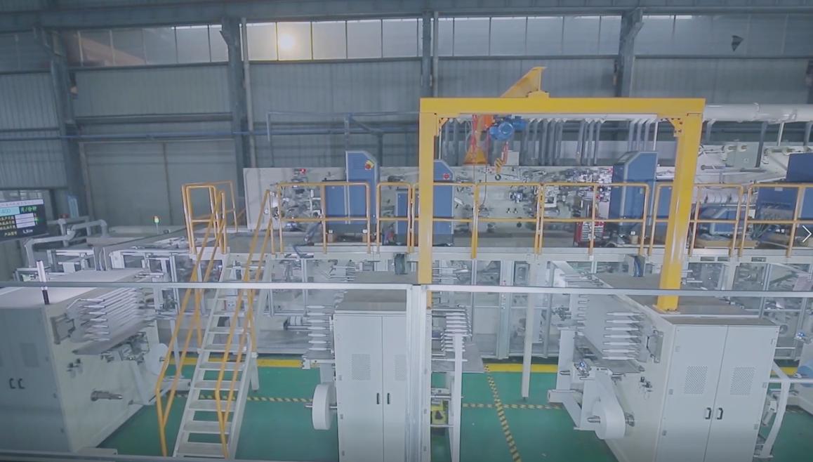 絲柔超薄衛(wèi)生巾機器